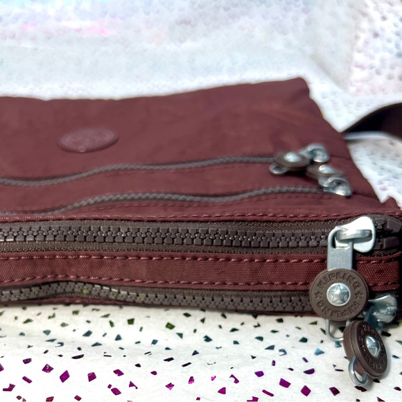 Kipling Live.Light Crossbody Bag Dark Plum - NWOT - Picture 5 of 13